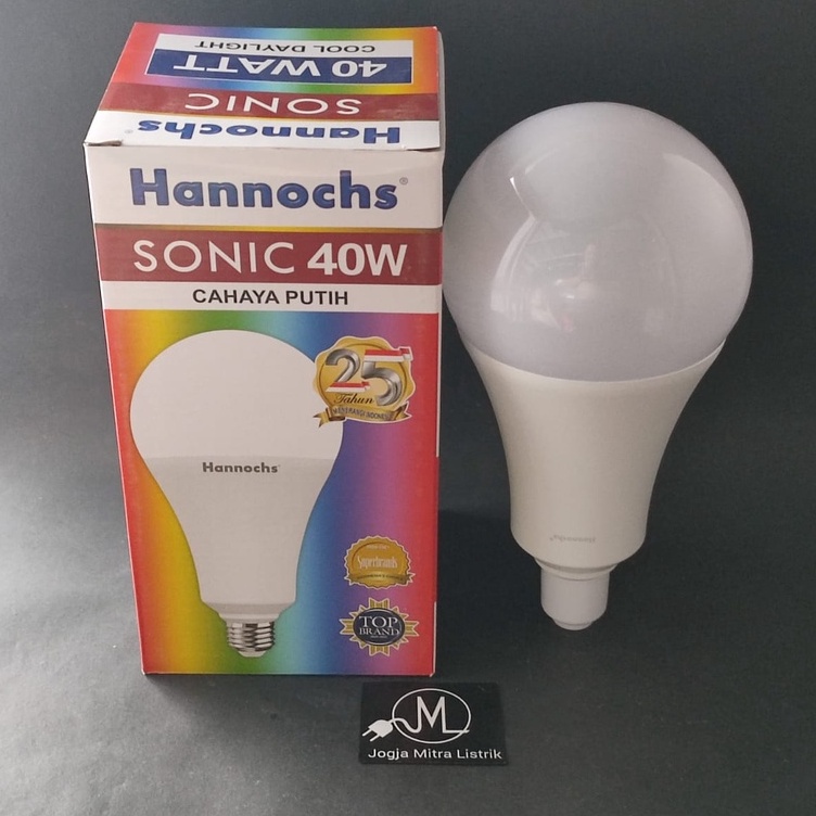 LAMPU LED HANNOCHS SONIC 40 WATT - PUTIH/KUNING