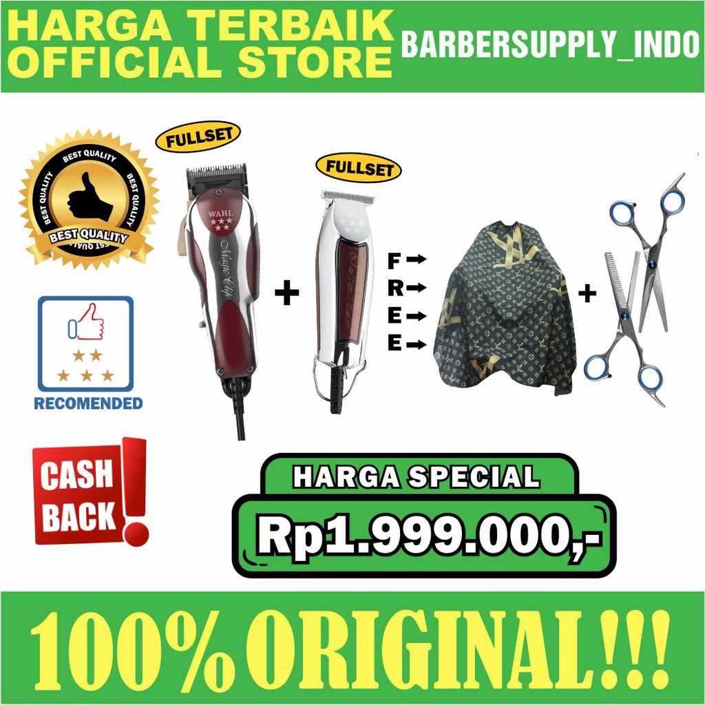 Wahl Magic Clip Corded + Detailer Corded Bonus
