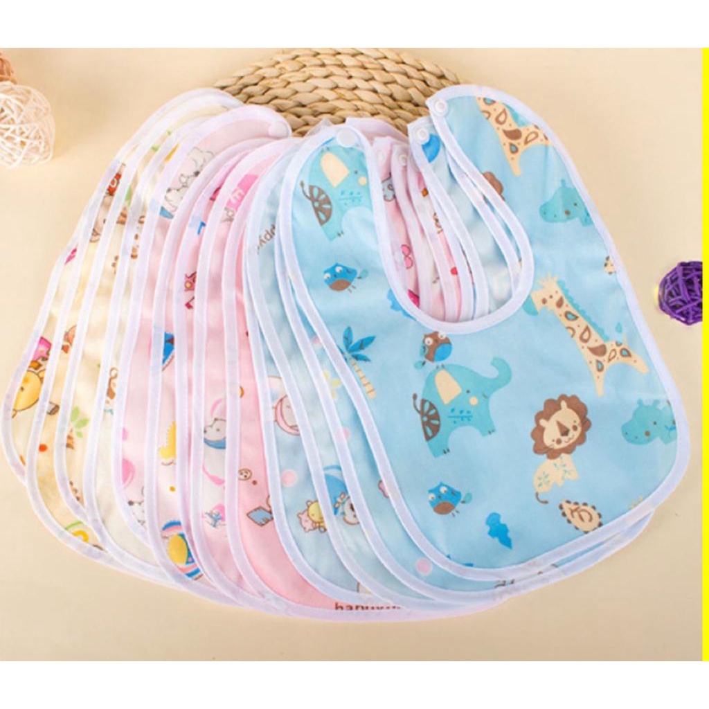PS Celemek Bayi / Slaber Bayi / Celemek Makan Bayi / Slabber Bayi / Handuk Liur Bayi