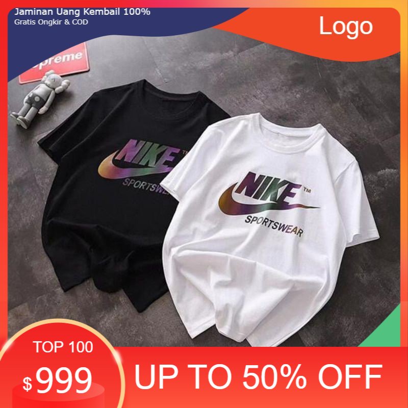 KAOS NIKE SPORTSWEAR REFLEKTIF RAINBOW