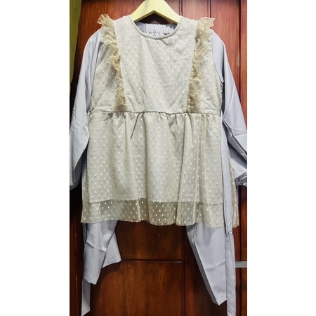 Setcel dari RAJA FASHION BAHAN SHAKILA MIX TILE