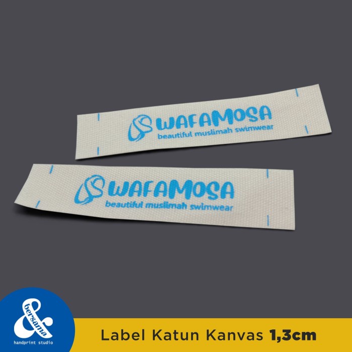 

Label Katun Kanvas 1cm