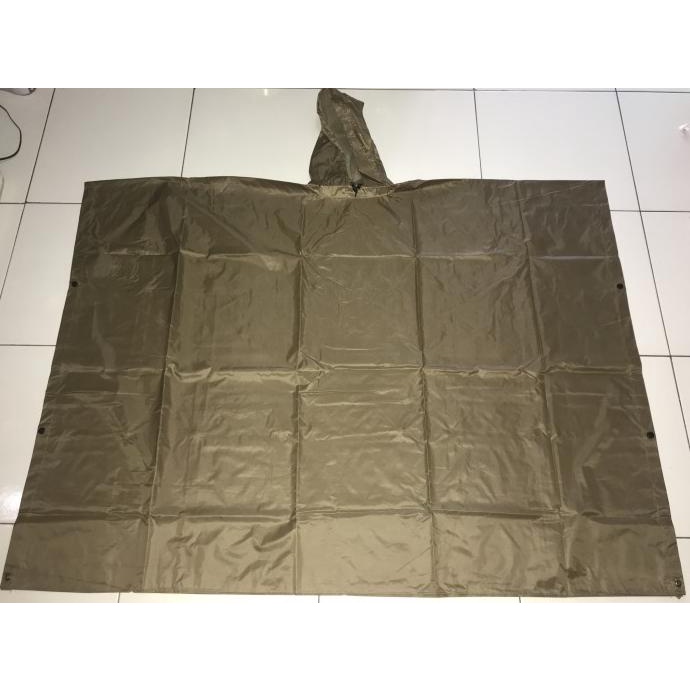 Ponco Coklat / Jas Hujan Ponco Coklat Polri