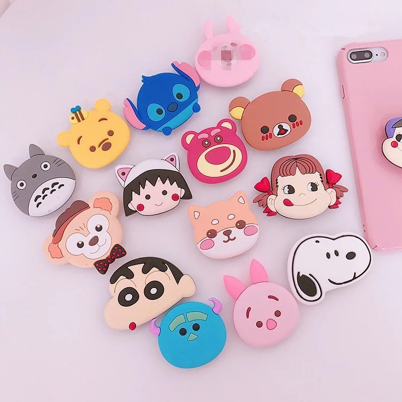 Pop Socket HP 3D Karakter Cartoon Pop Socket 3D Aksesoris Handphone 205