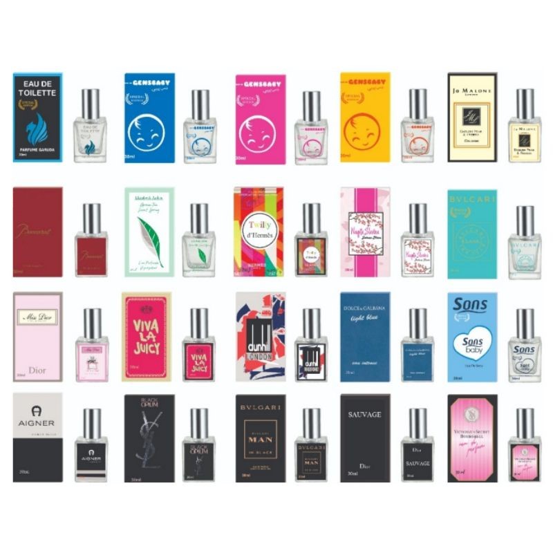 Kanzo - [BPOM] Parfum Nagita Slav 30ml / Parfum Baccarat 30ml Unisex / Parfum Pria &amp; Wanita Wangi Tahan Lama