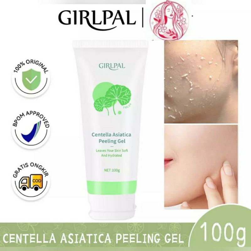 Jual GIRLPAL CENTELLA ASIATICA PEELING GEL 100gr Shopee Indonesia