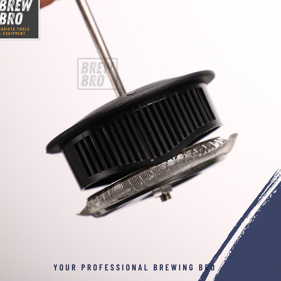 [PRODUK K7PU0] French Press 350ml Coffee Plunger Maker Kaca Gelas Filter Alat Seduh Kopi Teh 350 ml 