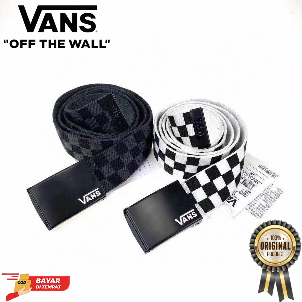 SALE DISKON! V4NS BELT / (SABUK PINGGANG) CHECKERBOARD 100% ORIGINAL BNIP