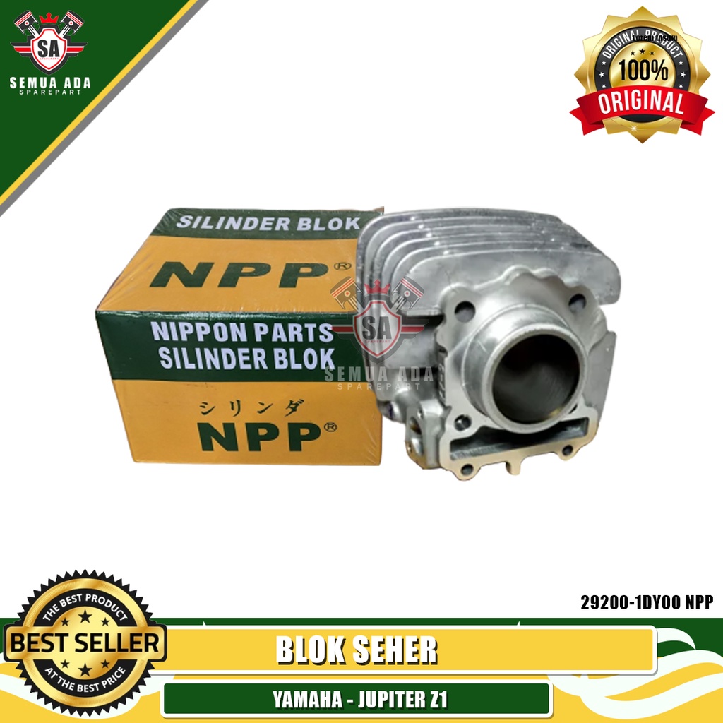 BLOK SEHER - SILINDER BLOK NPP CYLINDER BLOK JUPITER Z1 ORIGINAL