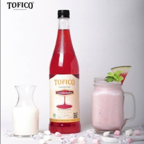 

Tofico Syrup watermelon natural flavour 1 Liter Tofico Sirup semangka