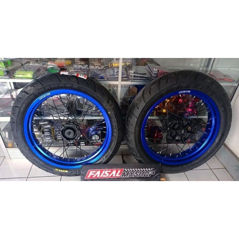 WHEELSET SUPERMOTO WR