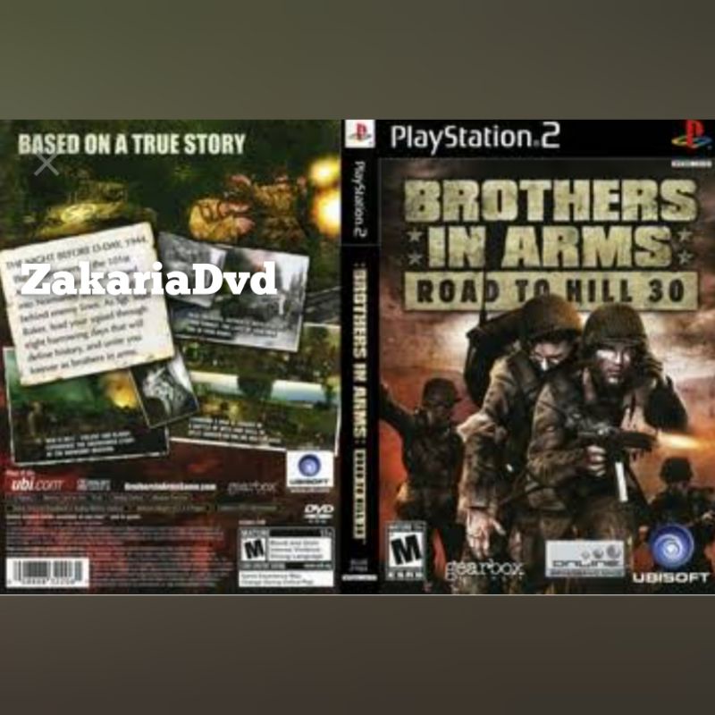 Kaset Ps 2 Brother In Arms Road To Hill