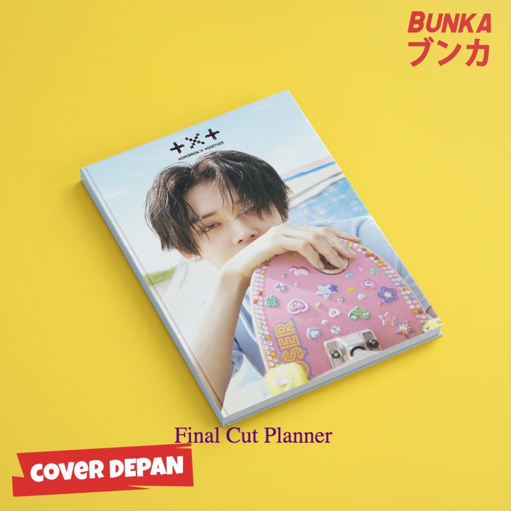 

Notebook KPOP TXT Skate Yeonjun Hardcover A5 Buku Tulis Catatan Notes Agenda Planner Jurnal planner