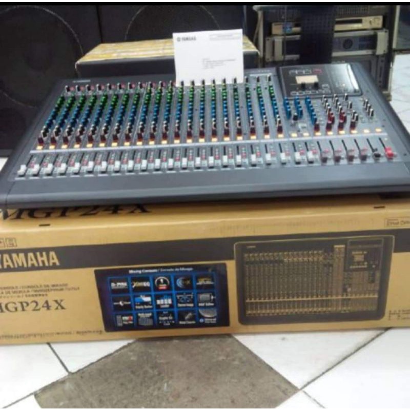 MIXER AUDIO YAMAHA MGP 24X MIXER YAMAHA MGP 24X ORIGINAL 24 CHANNEL