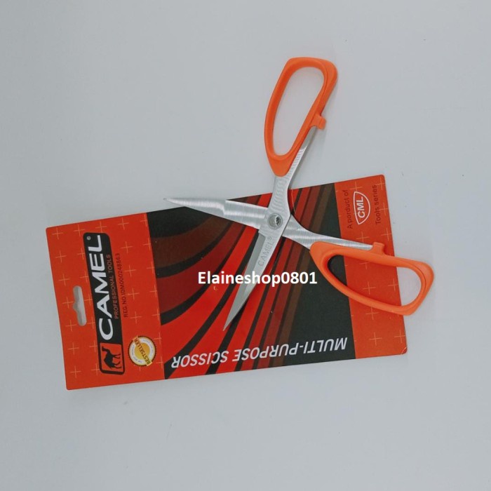 

Spesial Gunting Kertas Camel Gunting Serbaguna Original Gunting Kantor Tajam Bagus