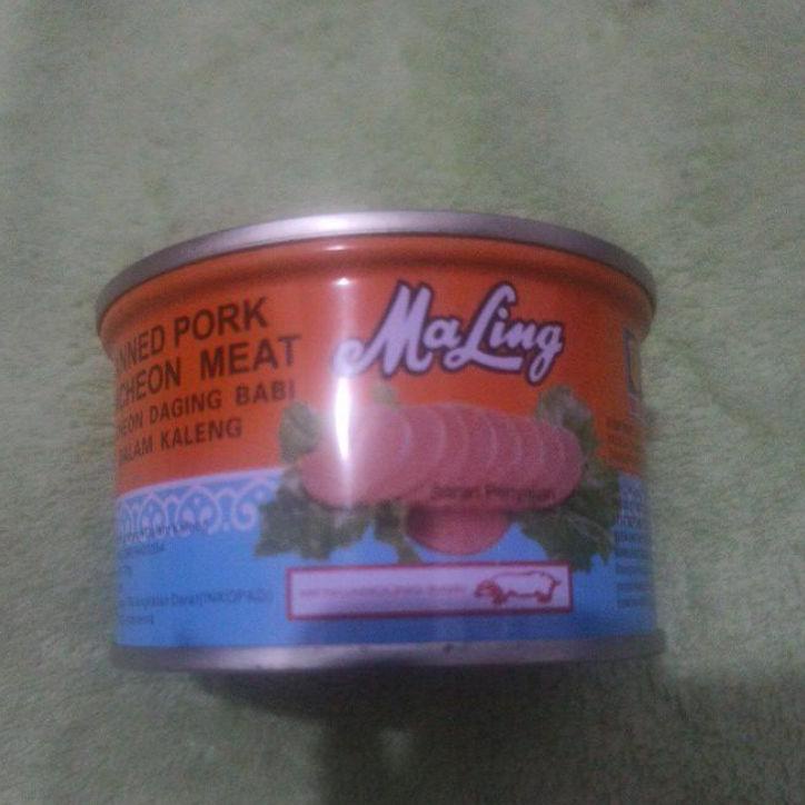 

ARTCc1C6--Maling canned pork luncheon meat TTS 170 gram