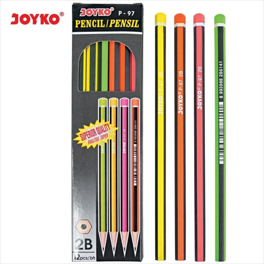 

[DAVIS]Pensil 2B P97 Joyko (12pcs)