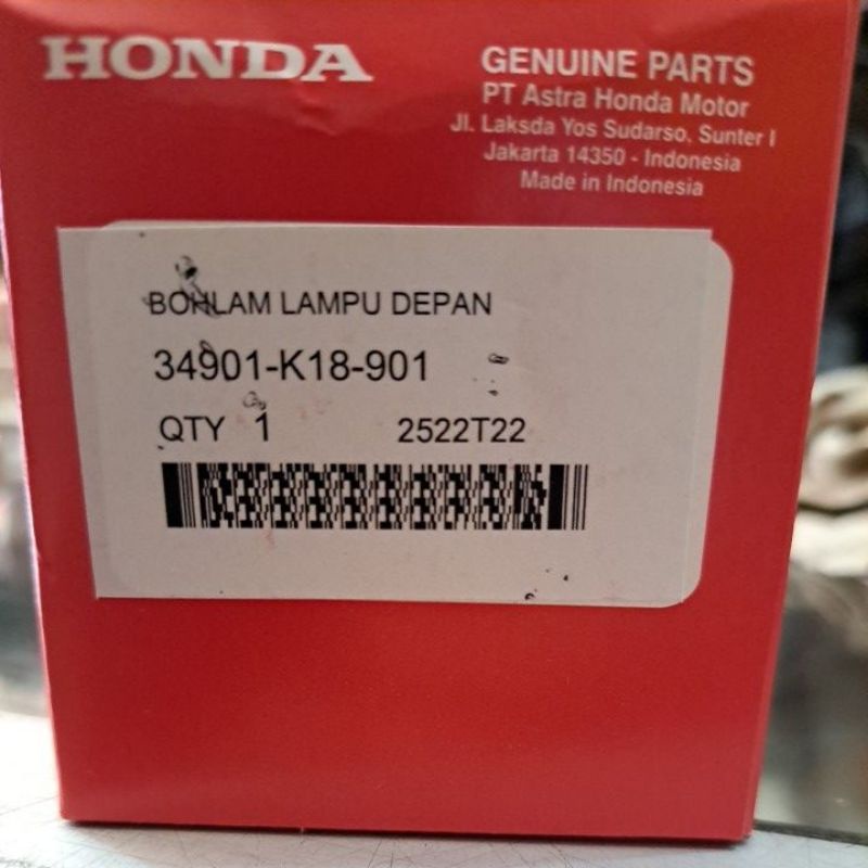 Bohlam Lampu Depan Verza 150 /# Bohlam Lampu Depan CB 150 /# Bola Lampu Depan  Verza 150 /#Bola Lamp