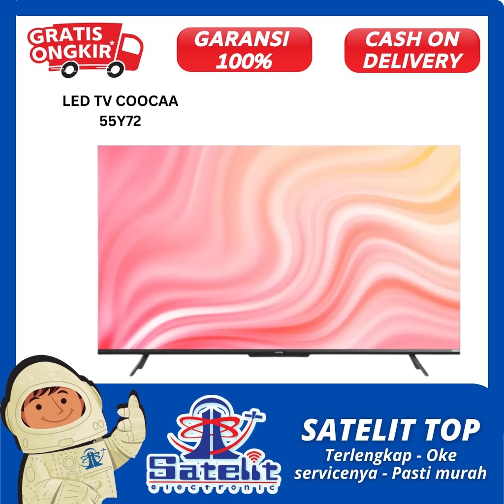 LED TV / TELEVISI / COOCAA 55Y72 / PROMO / MURAH
