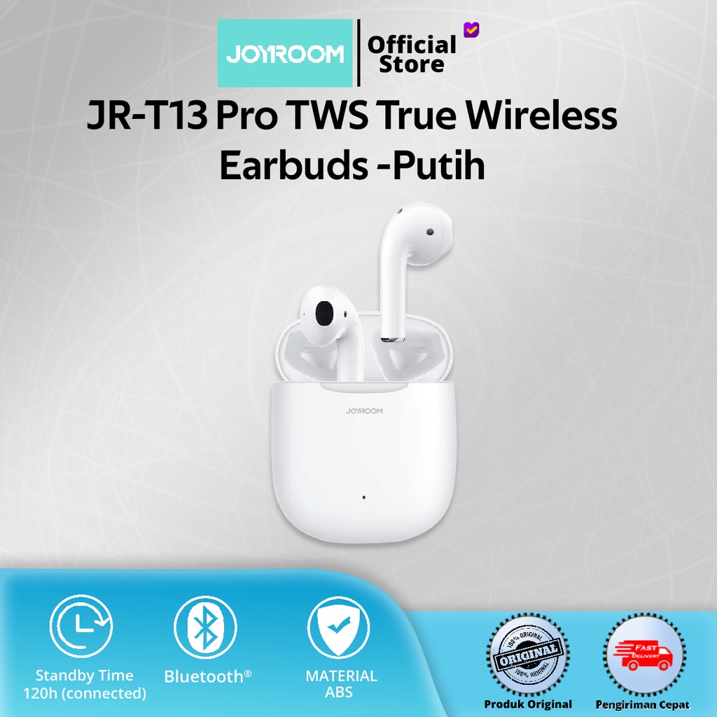 JOYROOM JR-T13 Pro TWS Earbuds -Putih