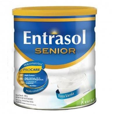 

[ COD ] ENTRASOL SENIOR VANILA 400 GR