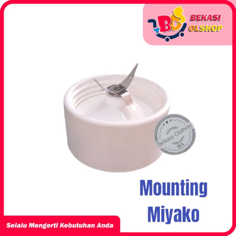 Mounting Pisau Blender Miyako National