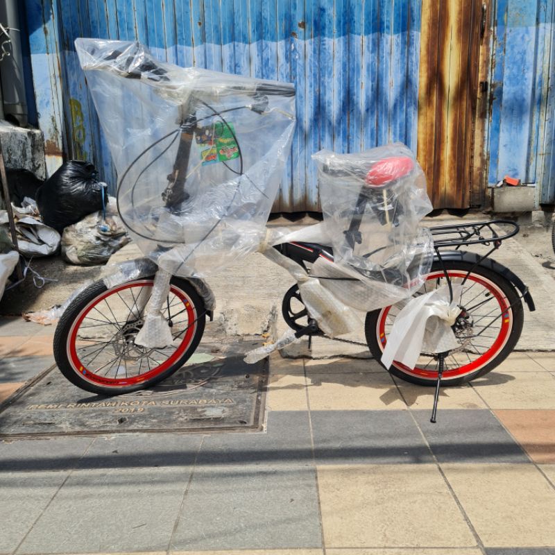 Sepeda Lipat 20 Evergreen Phoenix 7 Speed Operan RD Boncengan Slebor