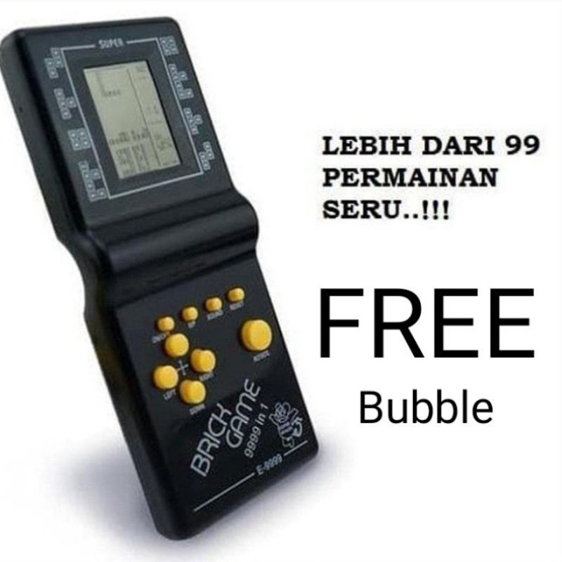 Mainan Anak Mainan Jadul Gameboy Tetris 9999 In 1