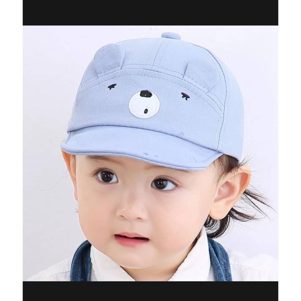 7.7 Topi Baseball anak Beruang / Topi beruang anak laki laki perempuan