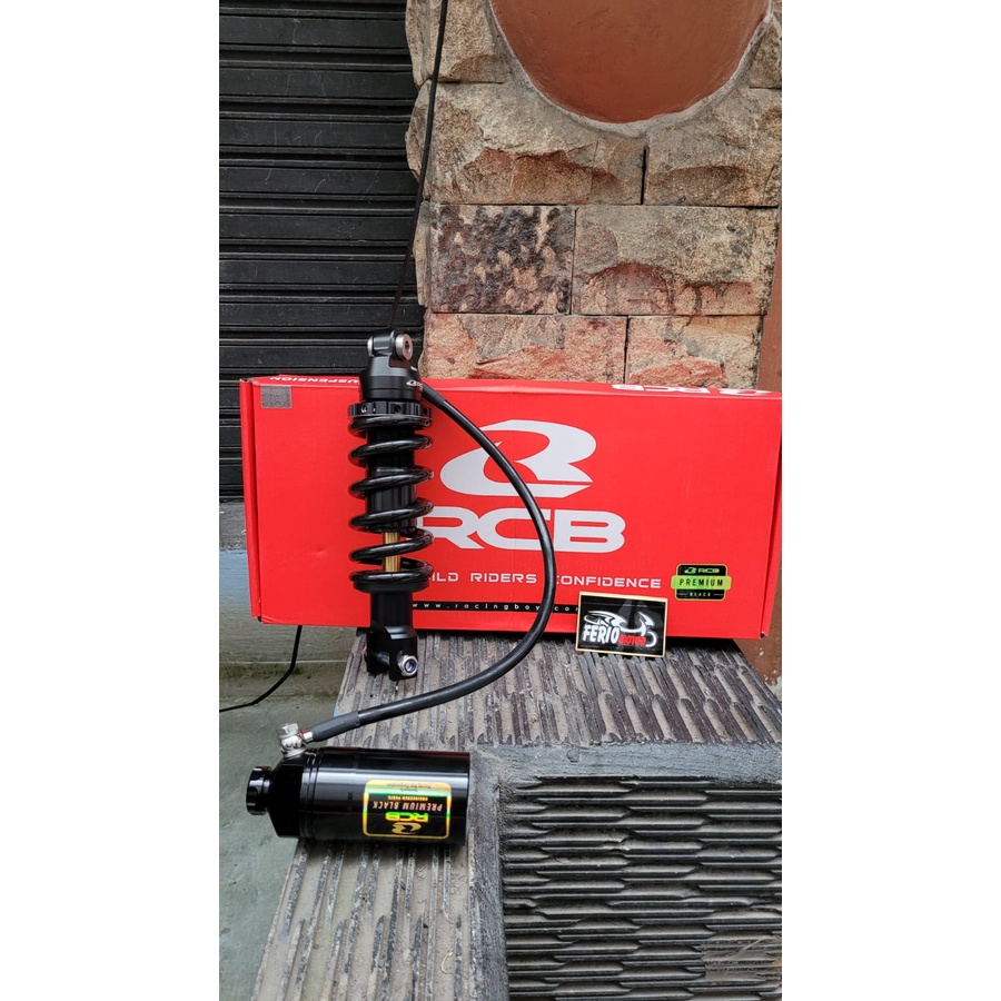 SHOCK RCB DB2 LINE R15 V3 VIXION XSR 155 UK 265MM ORIGINAL Black series