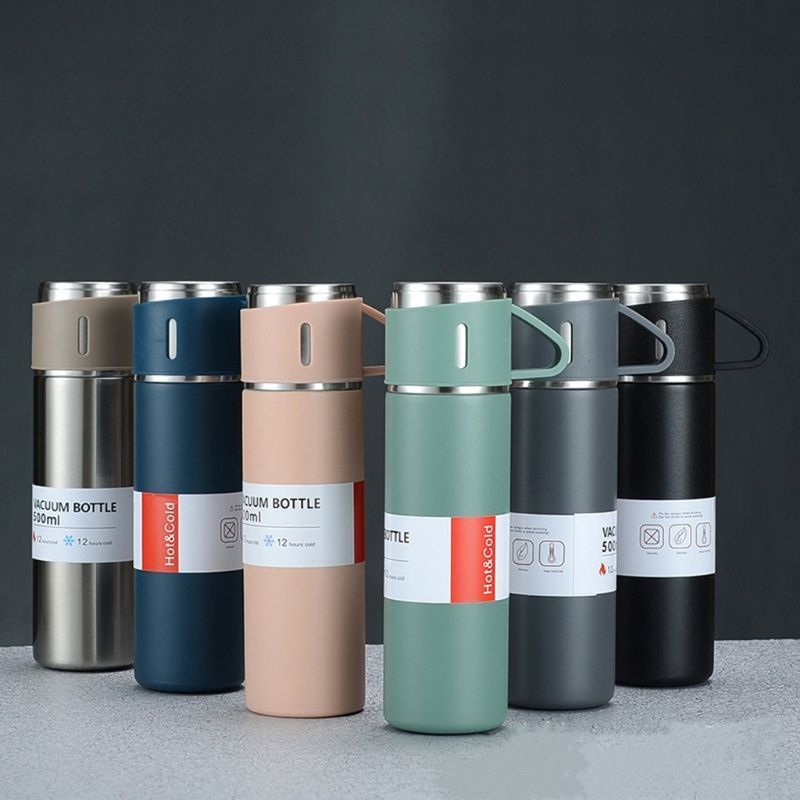 COD Thermos Sultan Vacum Flask 2 Set Cangkir /Tahan Panas