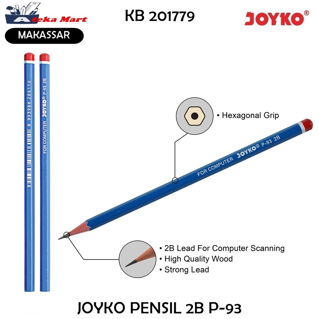 

[PCS] JOYKO PENSIL 2B P-93