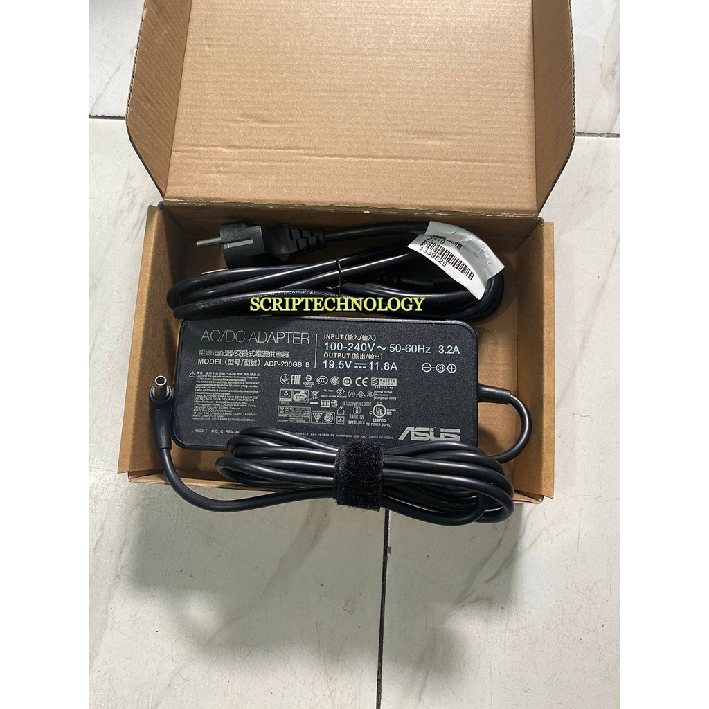 Adaptor Asus Rog original 19.5v-11.8a gx531 gl702 gl703