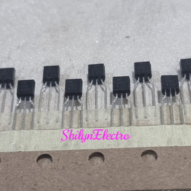 TRANSISTOR 2N5401 2N5551 5401 5551 KEC ORIGINAL