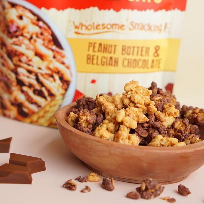 

Laris Lagi--Granolab Muesli - Granola Peanut Butter Belgian Chocolate 105 gr