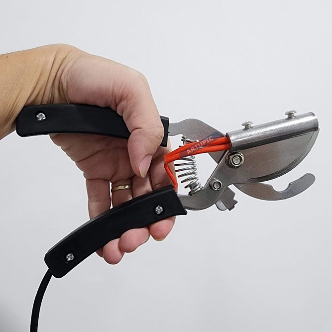 Gunting Ekor Hewan Elektrik Alat Tang Potong Listrik Pemotong Ekor Babi Piglet Hewan Ternak Electric Tail Cutting Pliers End Cutting Pliers Disconnect Pig Tail