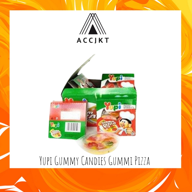 

Yupi Gummy Candies Gummi Pizza 23g ACCJKT