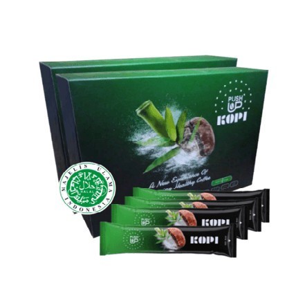 

Push Up Kopi - Kopi untuk Kesehatan 1 kotak (isi 12sachet/ 12stik)