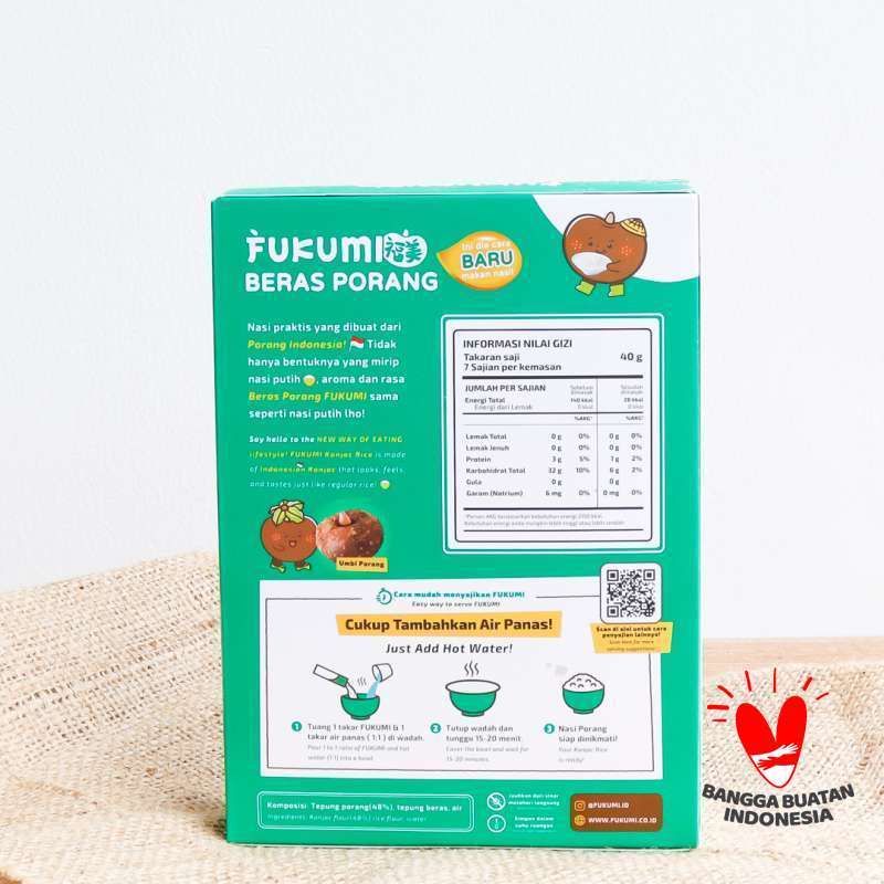 

FUKUMI BERAS PORANG SACHET 1 BOX ISI 7 SACHET