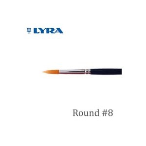 

Cuci Gudang Lyra Taklon Art Brush Round No. 8 / Kuas Lukis Lyra No. 8 Bagus