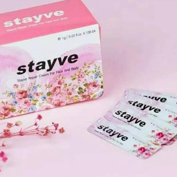 Buruan Beli--STAYVE AFTERCARE 1BOX/ STAYVE NEW VEGAN REVEAL CREAM REPAIR AFTER CARE/ STAYVE REPAIR C