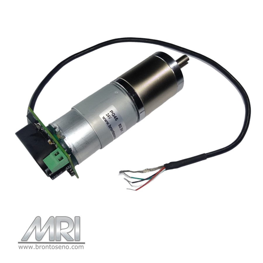 Motor DC PG45 180Rpm 50kgfcm 60W 200PPR encoder + Driver Motor