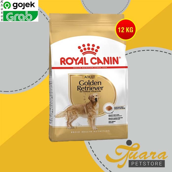 GOSEND Makanan Anjing Royal Canin Golden Retriever Adult 12 kg