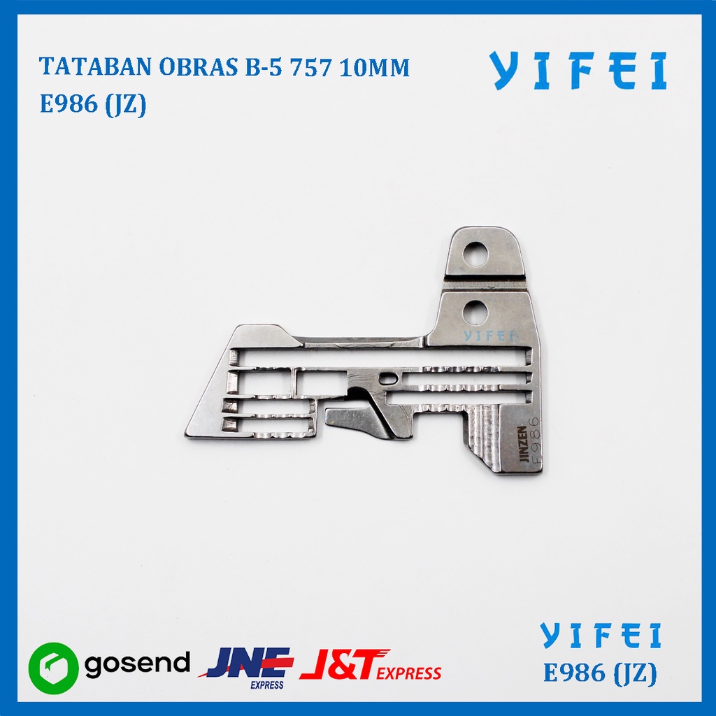 PLAT OBRAS BENANG 5 kode E986 10MM YIFEI E986 (JZ)