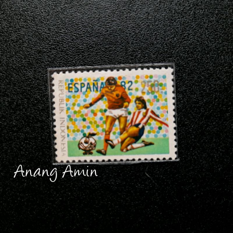 

LOT.F30 PRANGKO INDONESIA I-274 1V WORLD CUP 1982 SINGLE SET