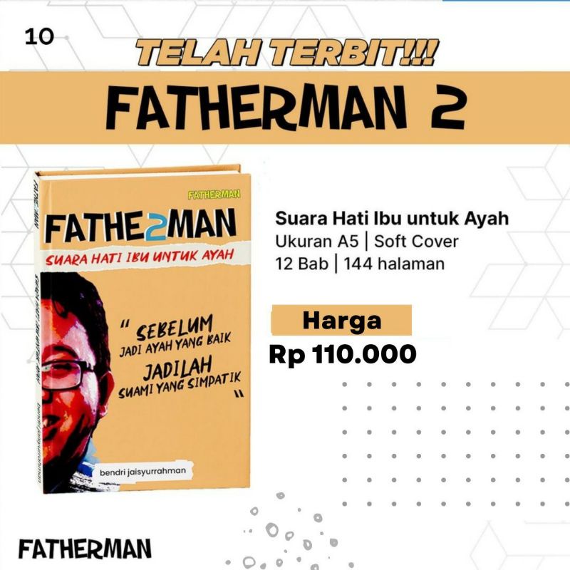 Buku Fatherman 2 Suara Hati Ibu Untuk Ayah