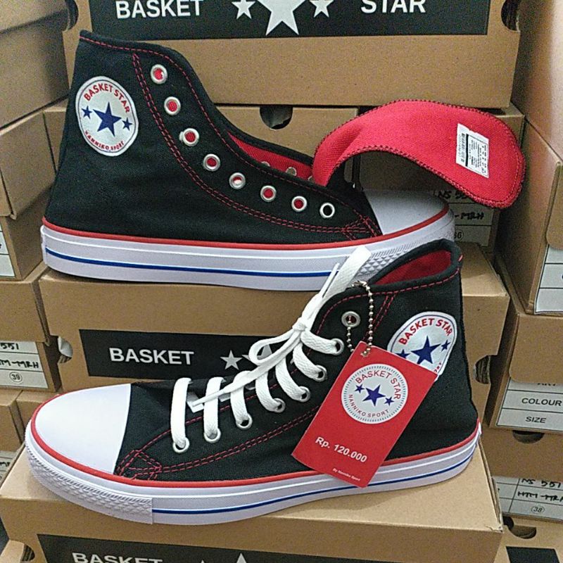 sepatu sekolah/sepatu sport/sepatu sekolah sd smp sma/sepatu sekolah cewek cowok/sepatu Basket Star