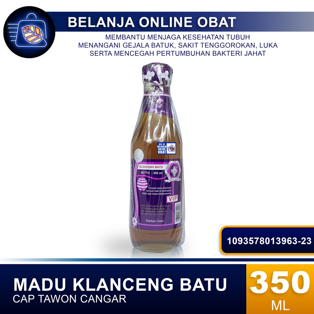 MADU TAWON LIAR KLANCENG BATU ( TAWON CANGAR ) 350ML