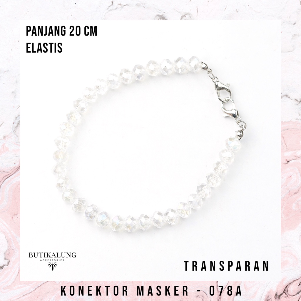 Konektor Masker Hijab Kancing Tali Pengait Masker Jilbab Pengikat Masker BUTIKALUNG 078