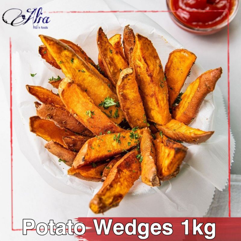 

Kentang Goreng Beku Potato Wedges 1kg